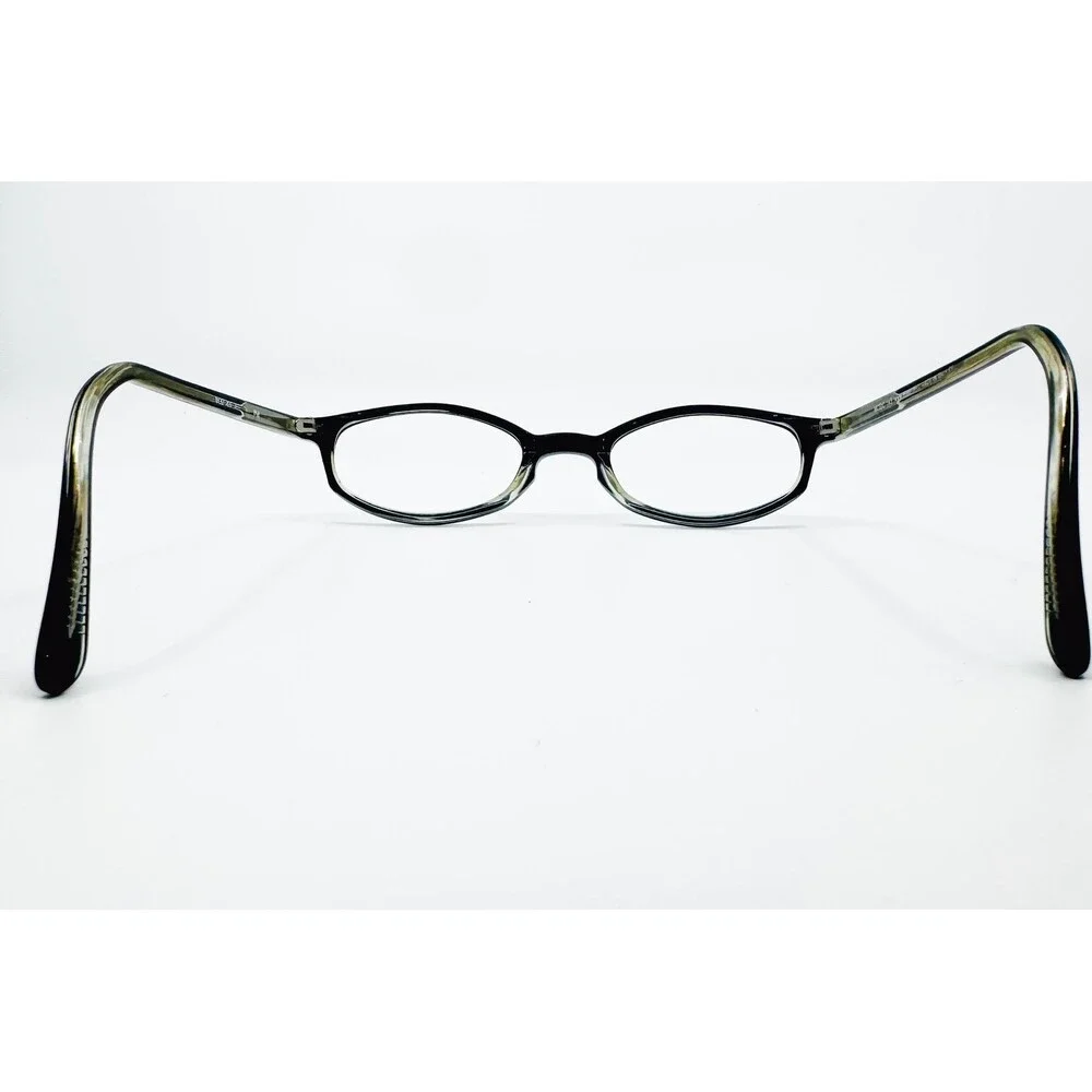 Modo 143 Eyeglasses Frames Women Black Clear Italy Oval 47-17-135